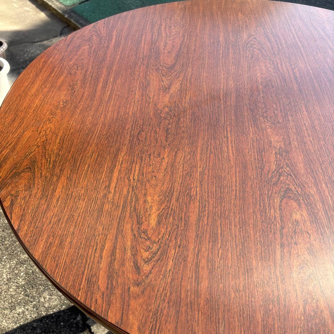 ナ*キ様 飛騨産業　オールドキツツキ　丸テーブル　ダイニングテーブル ヴィンテー