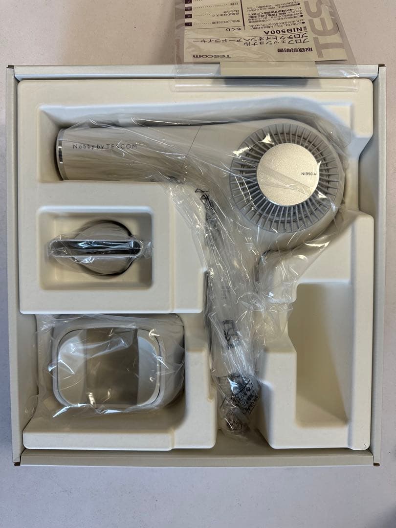 ヘアドライヤー Nobby by TESCOM NIB500A-W WHITE