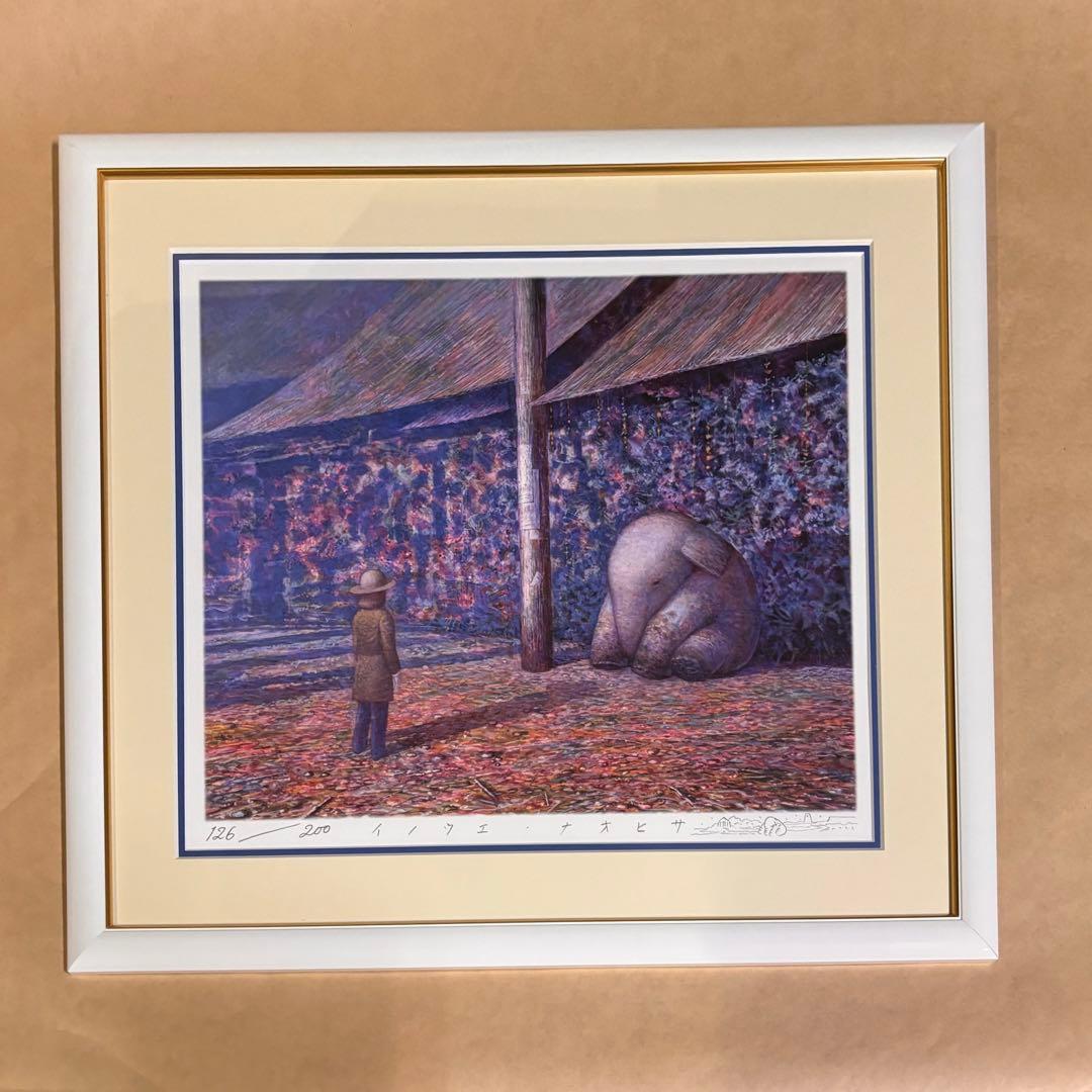 井上直久版画めげゾウ