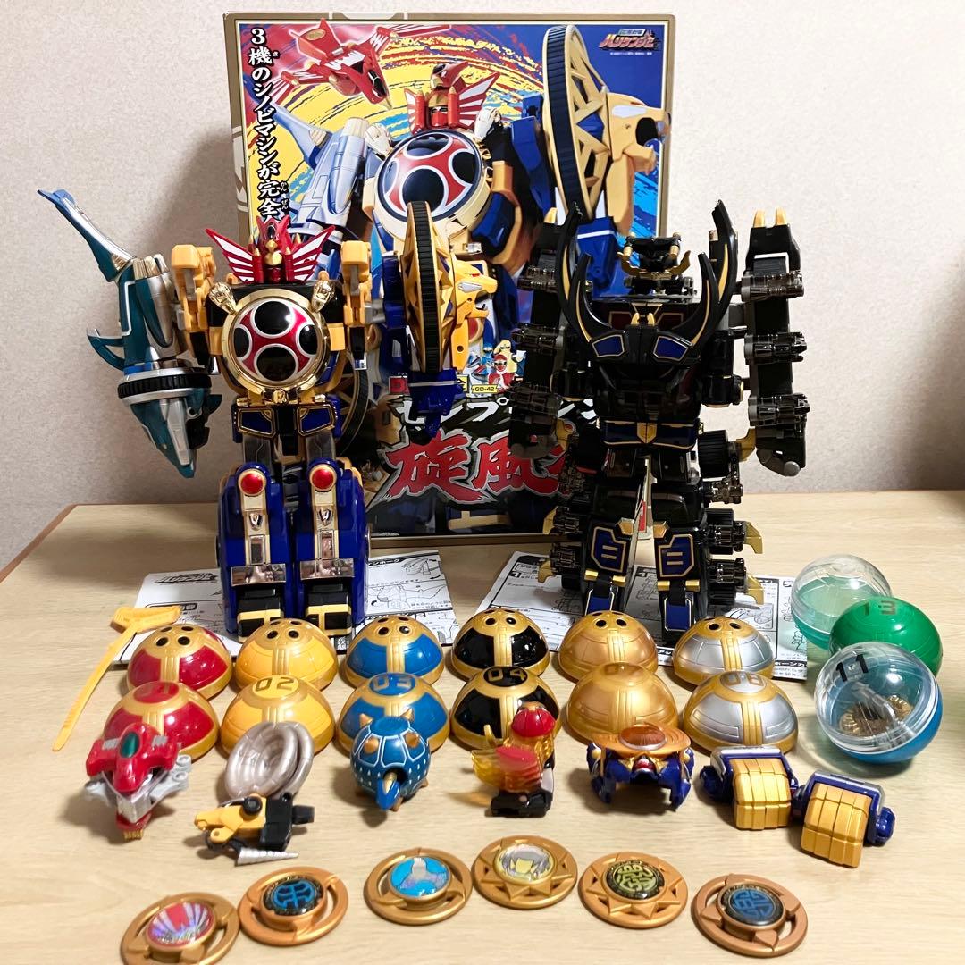 忍風戦隊ハリケンジャー DX超合金 轟雷神 忍風合体旋風神 センプウジン