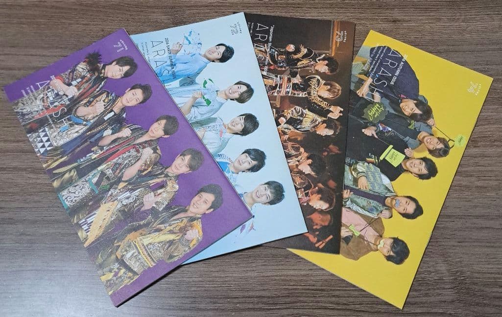 ★嵐会報 1～74(2001.春～2016.秋) 抜け無し +会報ホルダー3冊