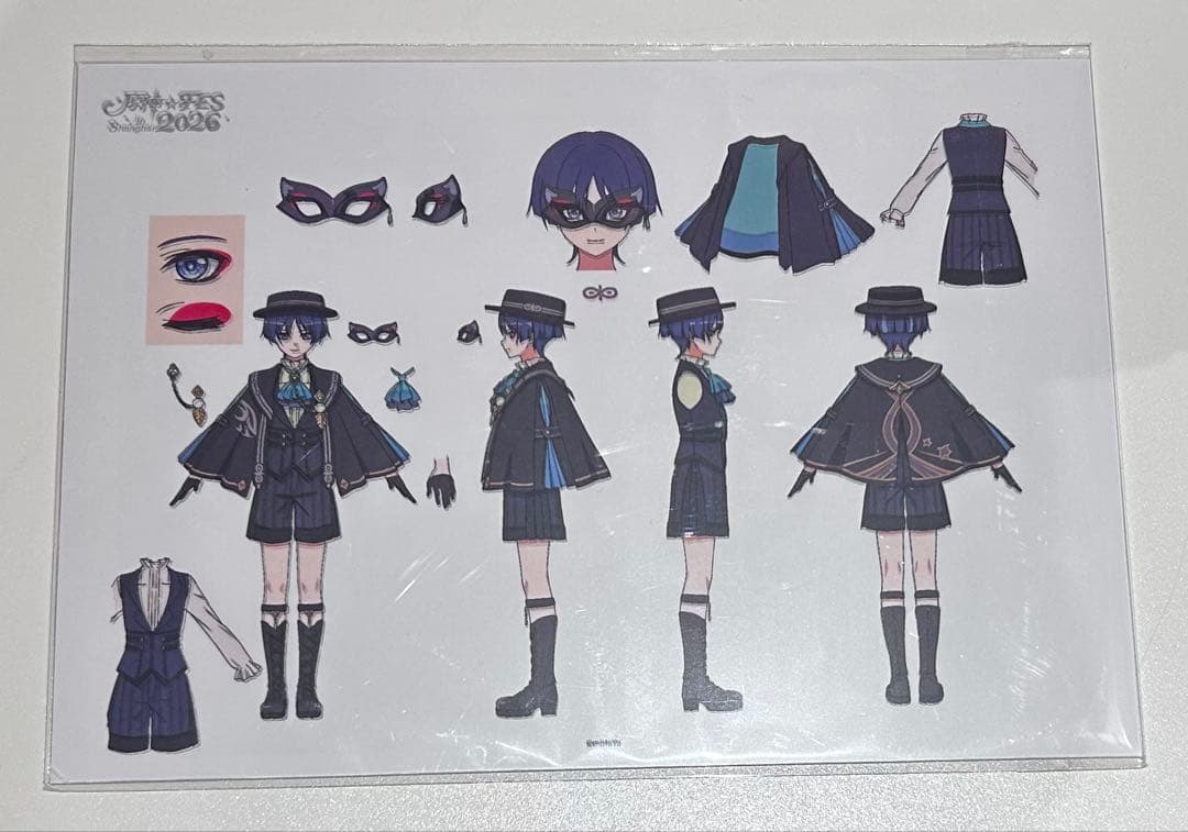 原神 fes 会場限定 vipチケット特典 原画ポストカードセット 放浪者