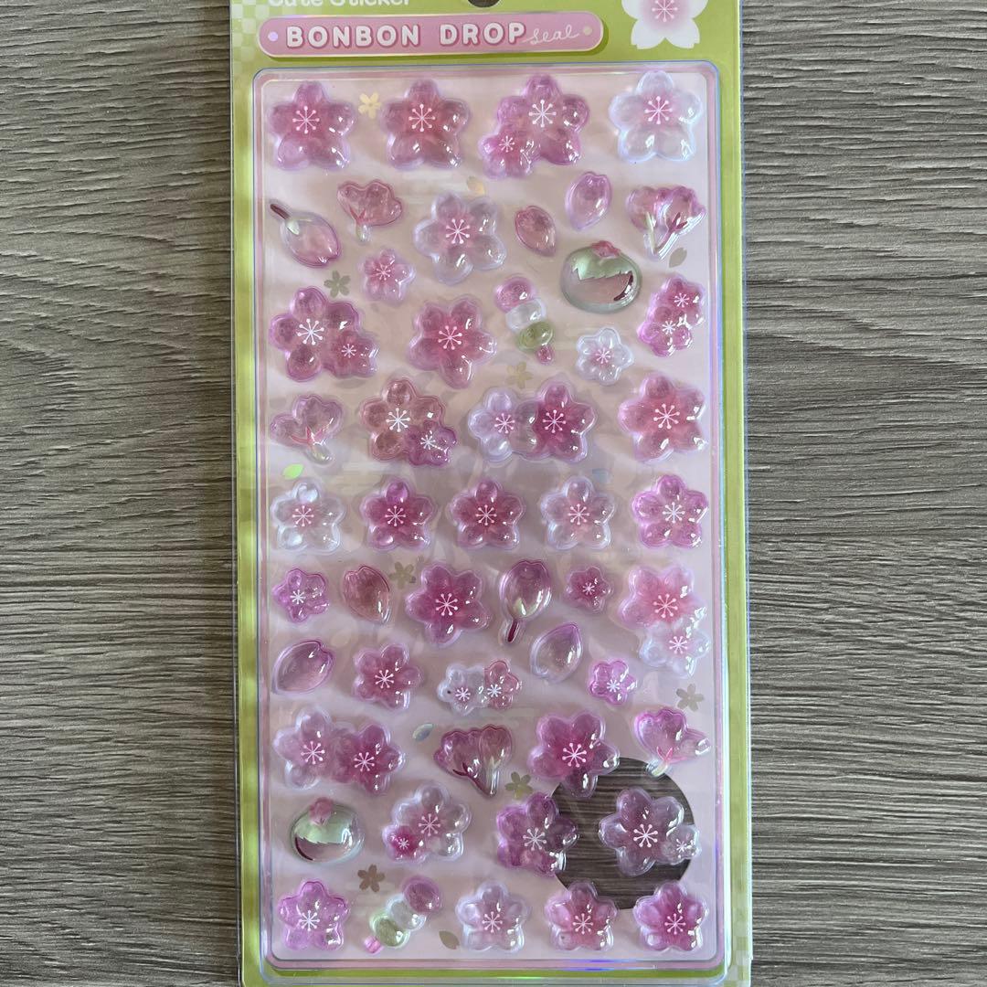 ボンボンドロップシール 和柄 桜 さくら サクラ 櫻 - メルカリ