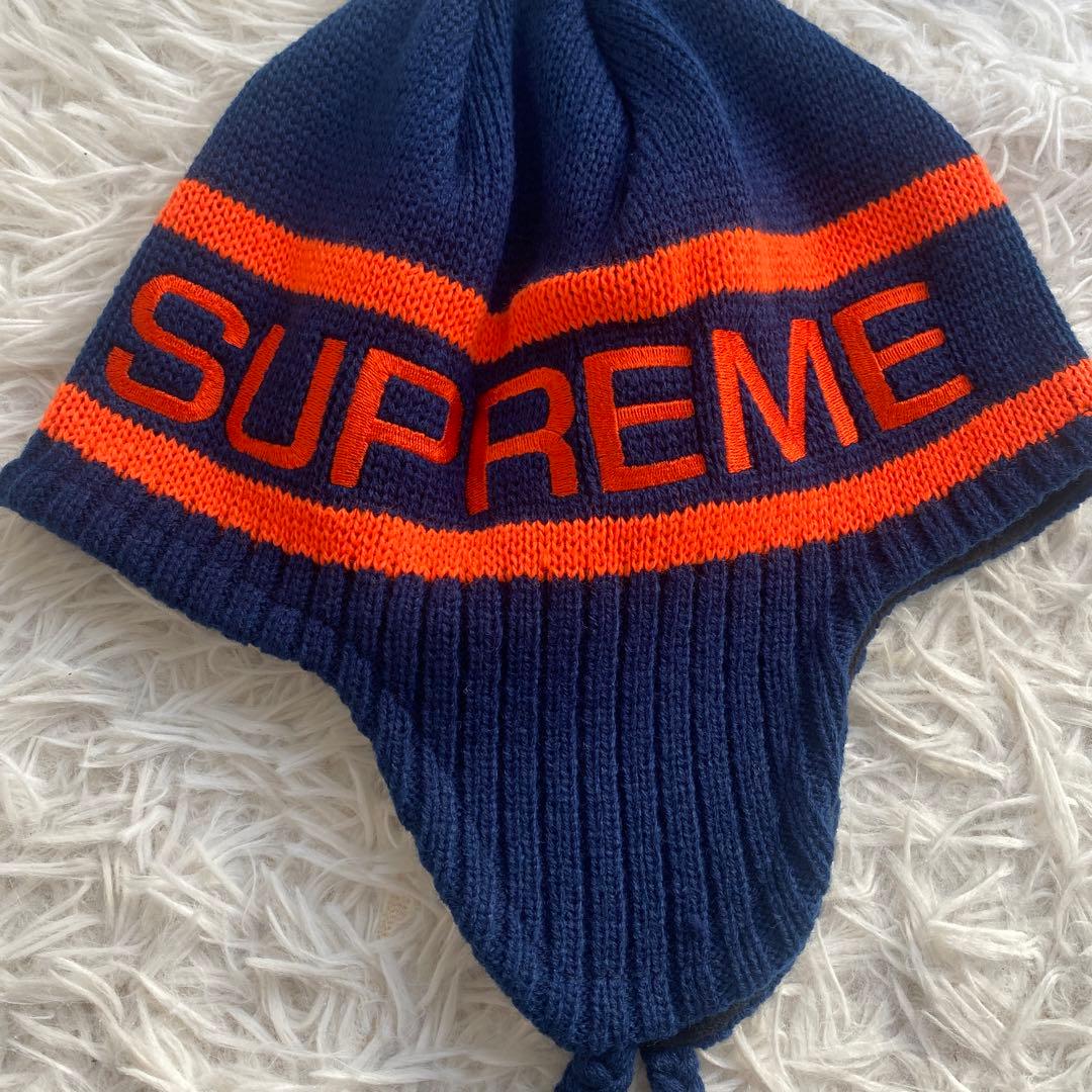 supreme earflap beanie イヤーフラップ ビーニー 耳あて - メルカリ