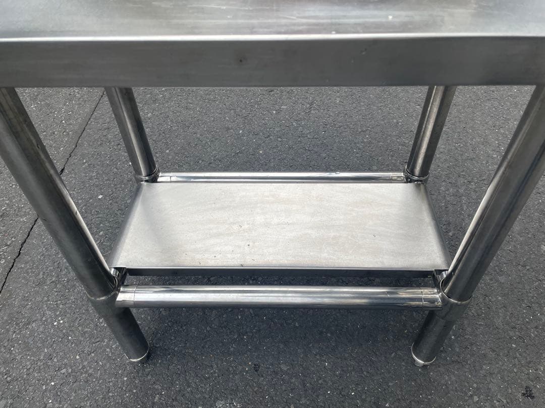 業務用 作業台 バックガードあり フライヤー置き 美品 新店舗 日本製