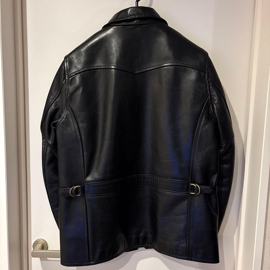 GANGSTERVILLE カーコート ホースレザージャケット - メルカリ