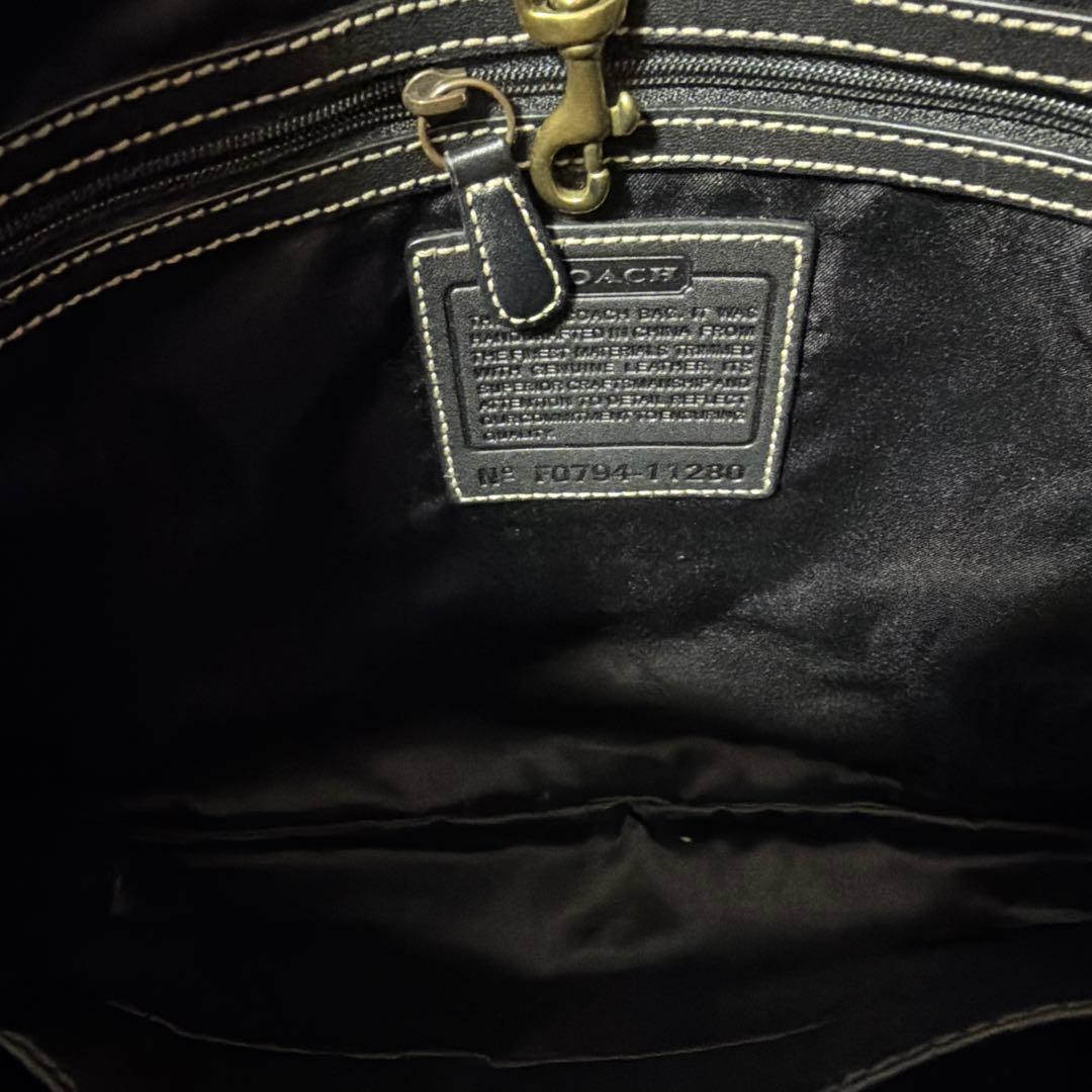 バッグ coach rare bithorse hand bag