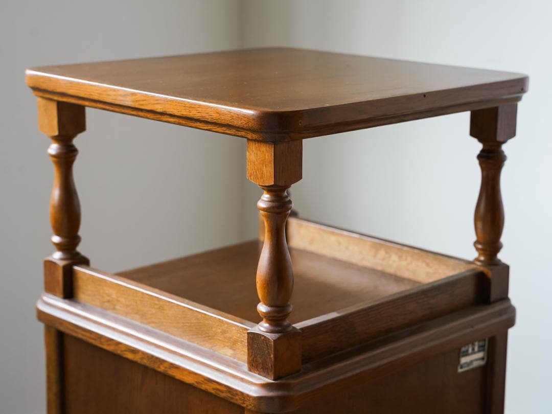 70-80´s 日家工芸 コンソール キャビネット デスク レトロモダン