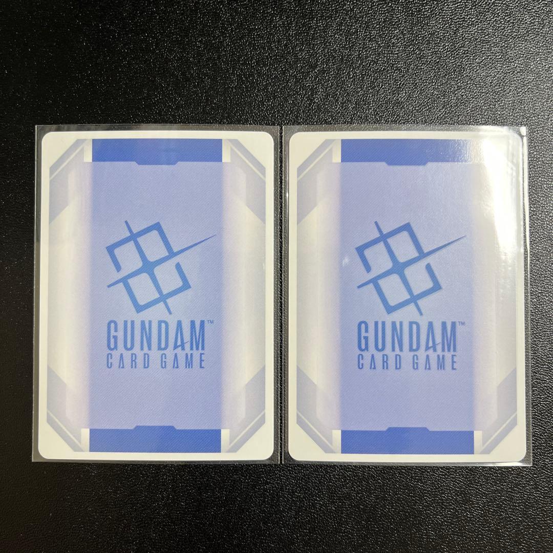 ガンダムカードゲーム　ガンダム・エアリアル　LRパラレル2枚