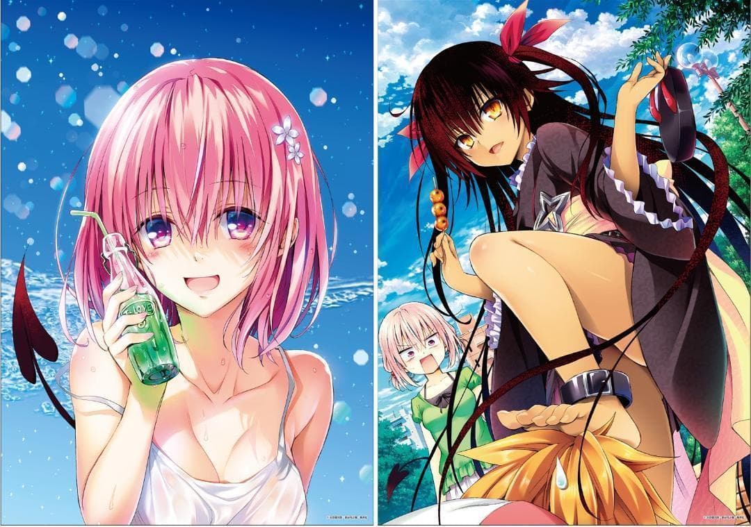 A3クリアポスター 8枚 西連寺春菜 ToLOVEる とらぶる A3クリアポスター