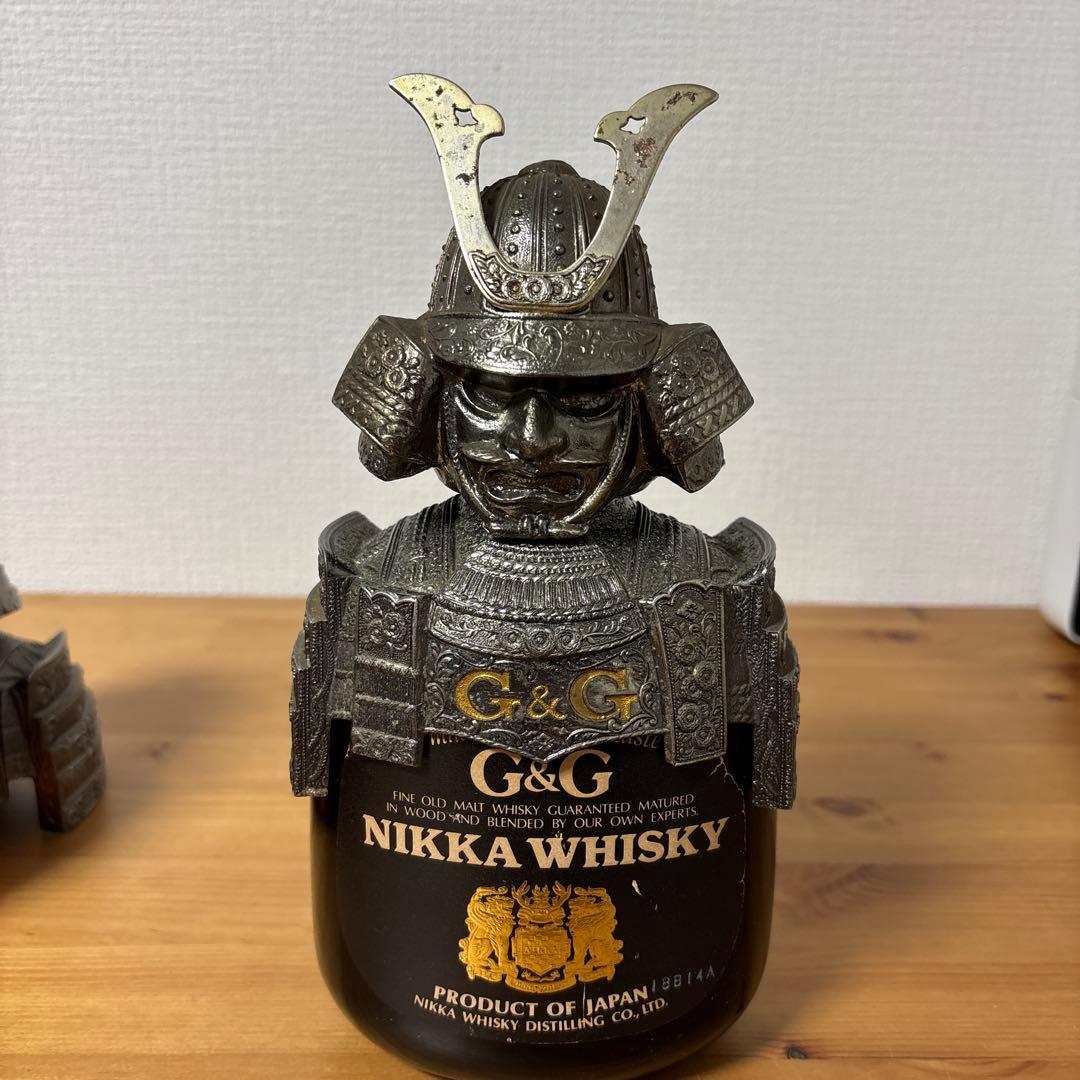 ニッカウイスキー G&G 鎧 大阪築城400年記念 3点セット 未開封 未開栓