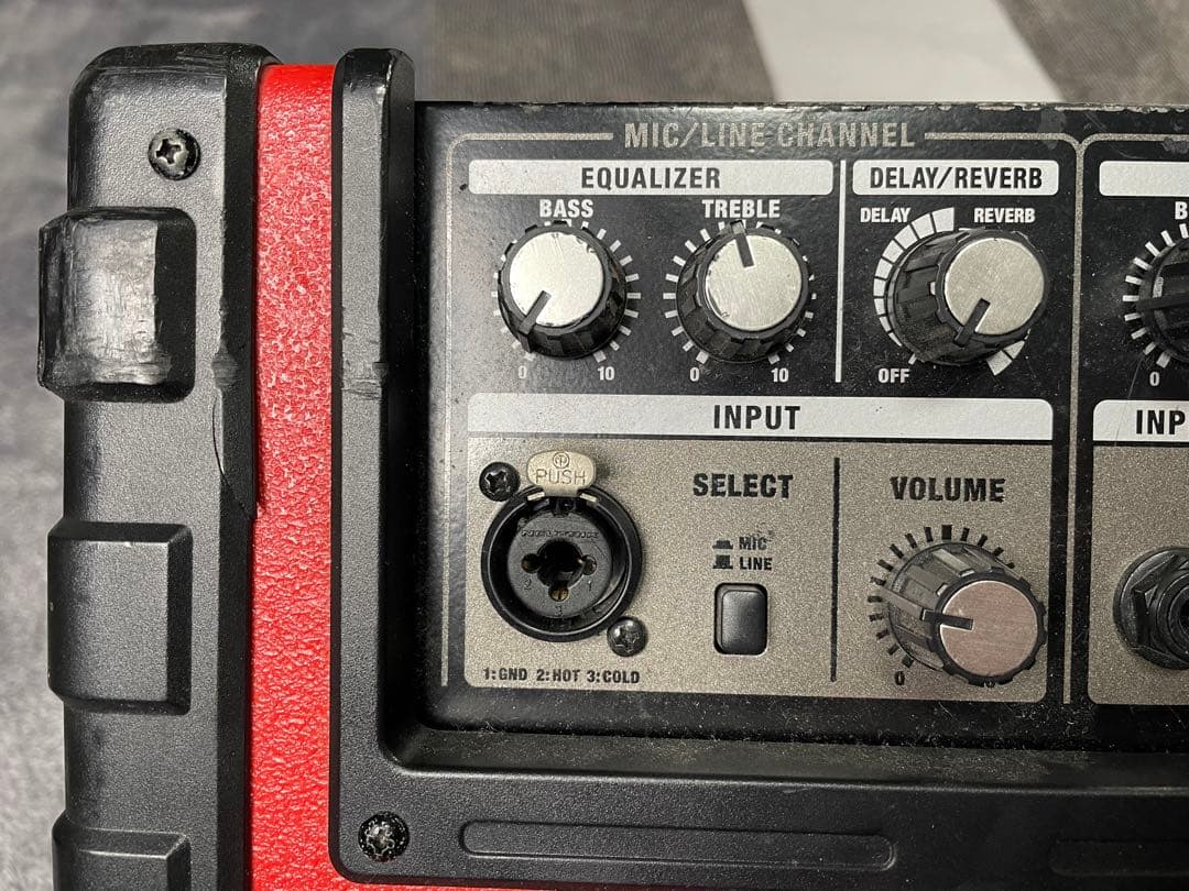 CUBE Street RED レッド 路上ライブ向けアンプ