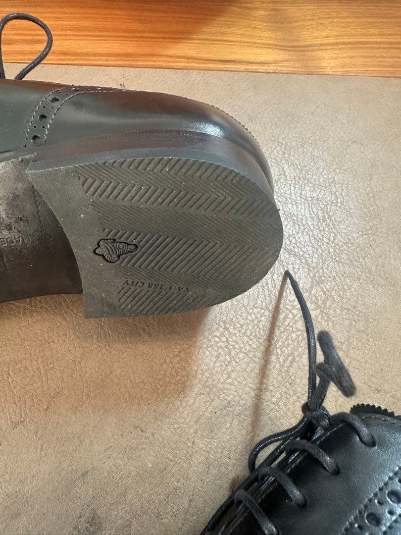 美品 エドワードグリーン カドガン ブラック 6.5 / 7 D 202