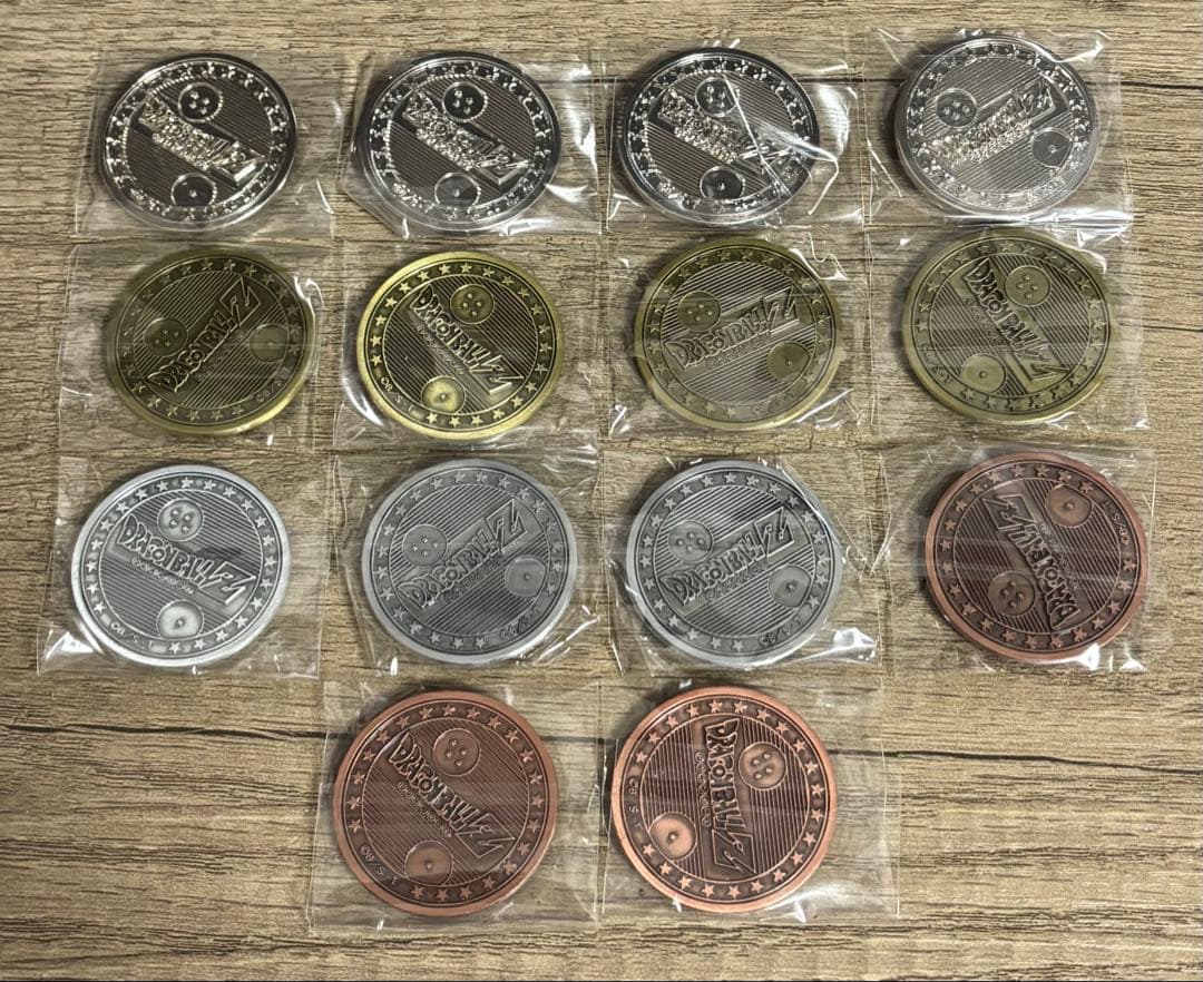 ドラゴンボールZ コレクティブルメダル Vol.1 14枚 まとめ売り