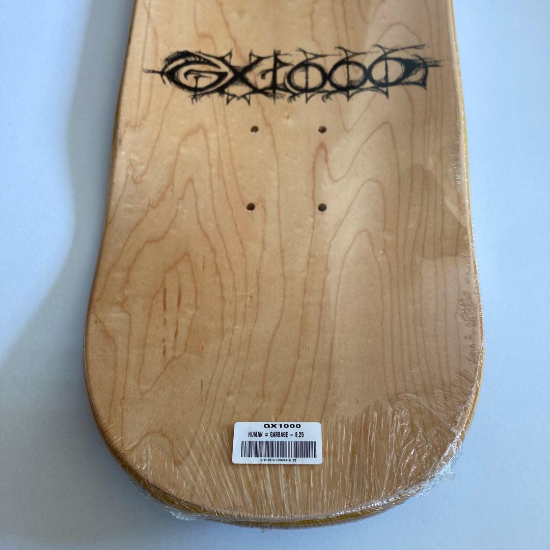 GX1000 スケートボードデッキ 8.25インチ