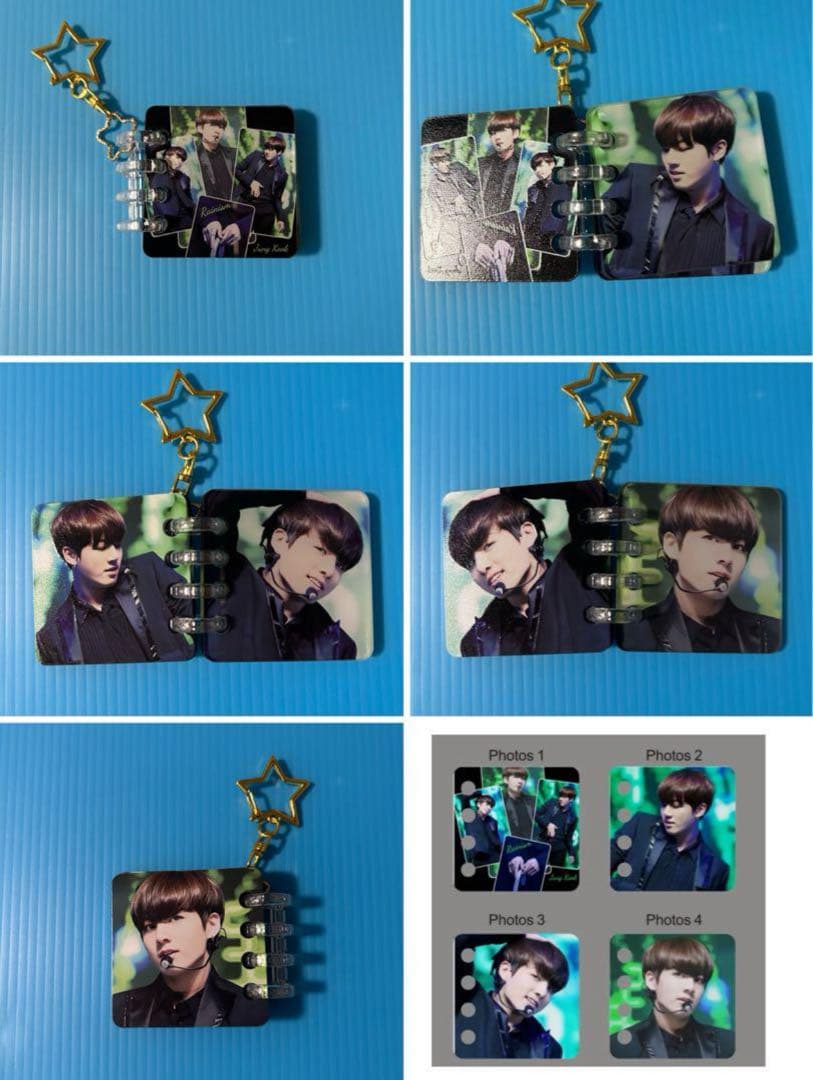 BTS Jungkook アコーディオンフォト(12カット)