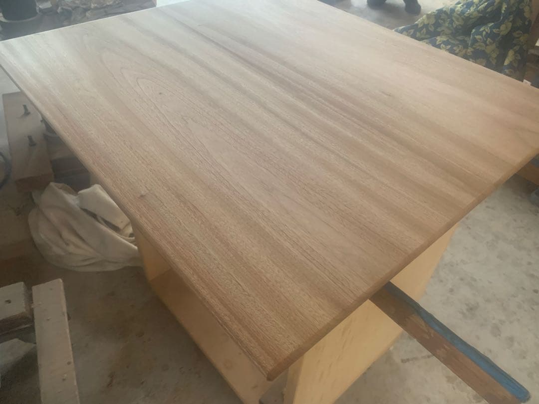 ☆赤おに☆ダイニングテーブルオーダー製作(プチDIY仕様)●確認