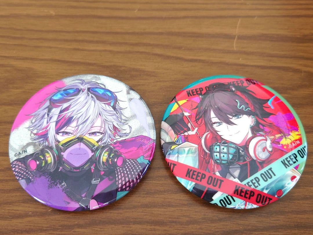 にじさんじ Stun Modeランダムグリッター 缶バッジ不破湊 ふわぐさ に