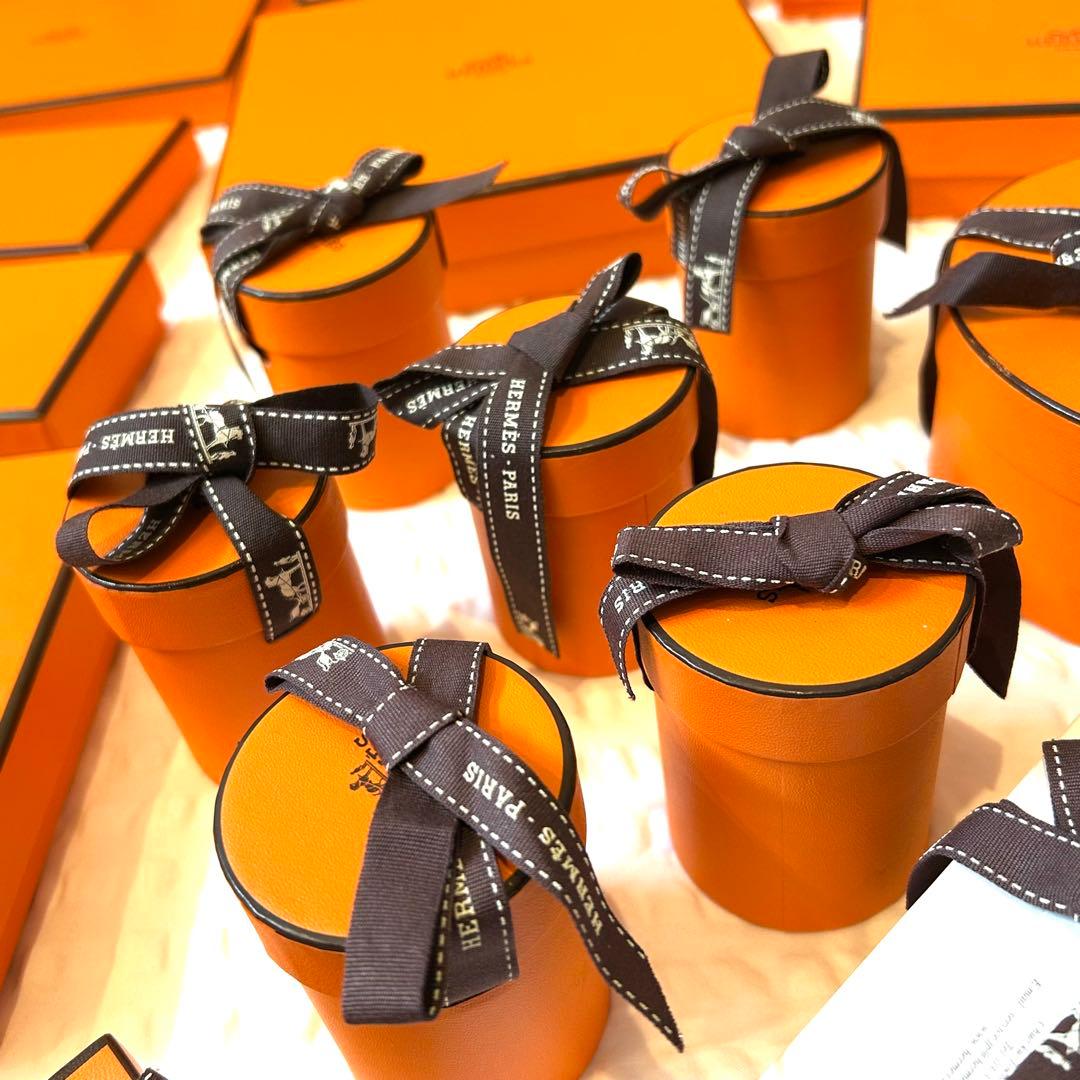 新品同様多数】極上美品 エルメス25点ボックス空箱カレ90財布ツイリー