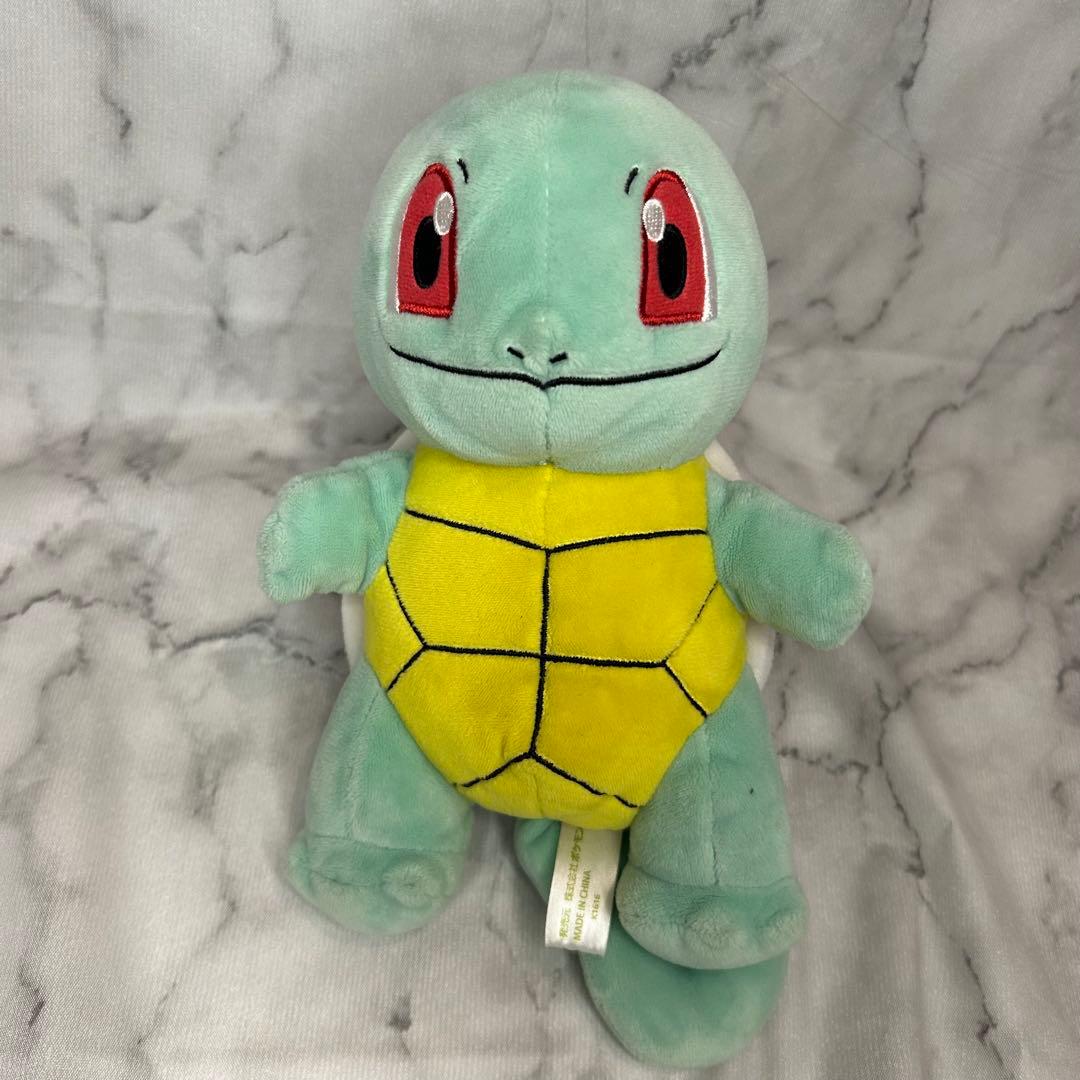 ゼニガメ ぬいぐるみ ゼニガメ ぬいぐるみ パートナーネームプレート