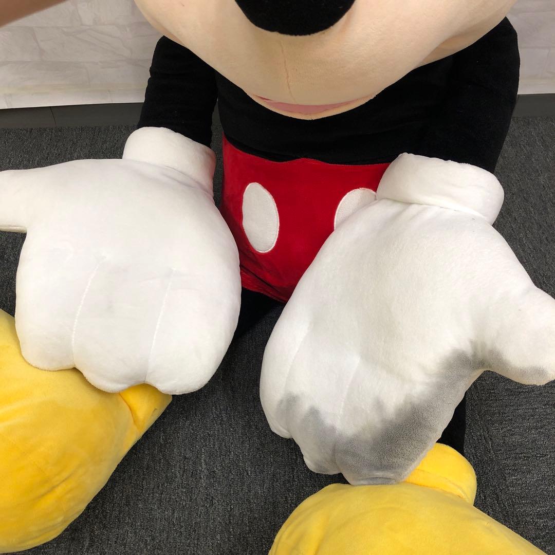 即決 Disney ディズニー ミッキーマウス 特大 ぬいぐるみ 約145cm