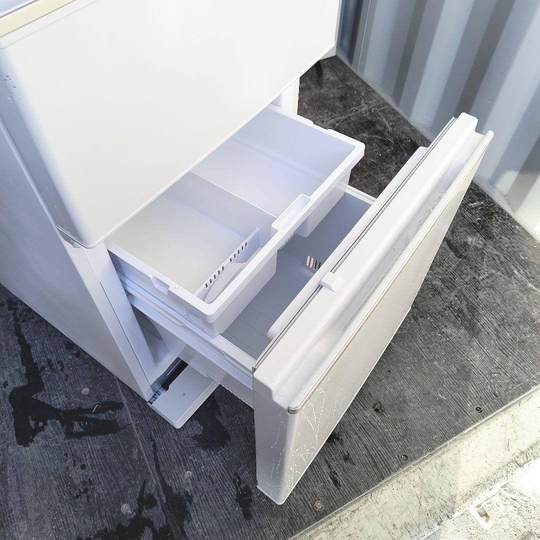 運搬取付無料！シンプルホワイト・純正三菱の冷蔵庫！完全動作品・美品