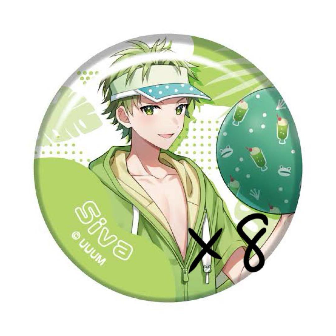 からぴち サマーランド シヴァ 等身 缶バッジ - メルカリ