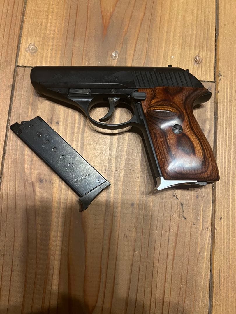 KSC製 SIG P230 ガスガン 木製グリップ付き