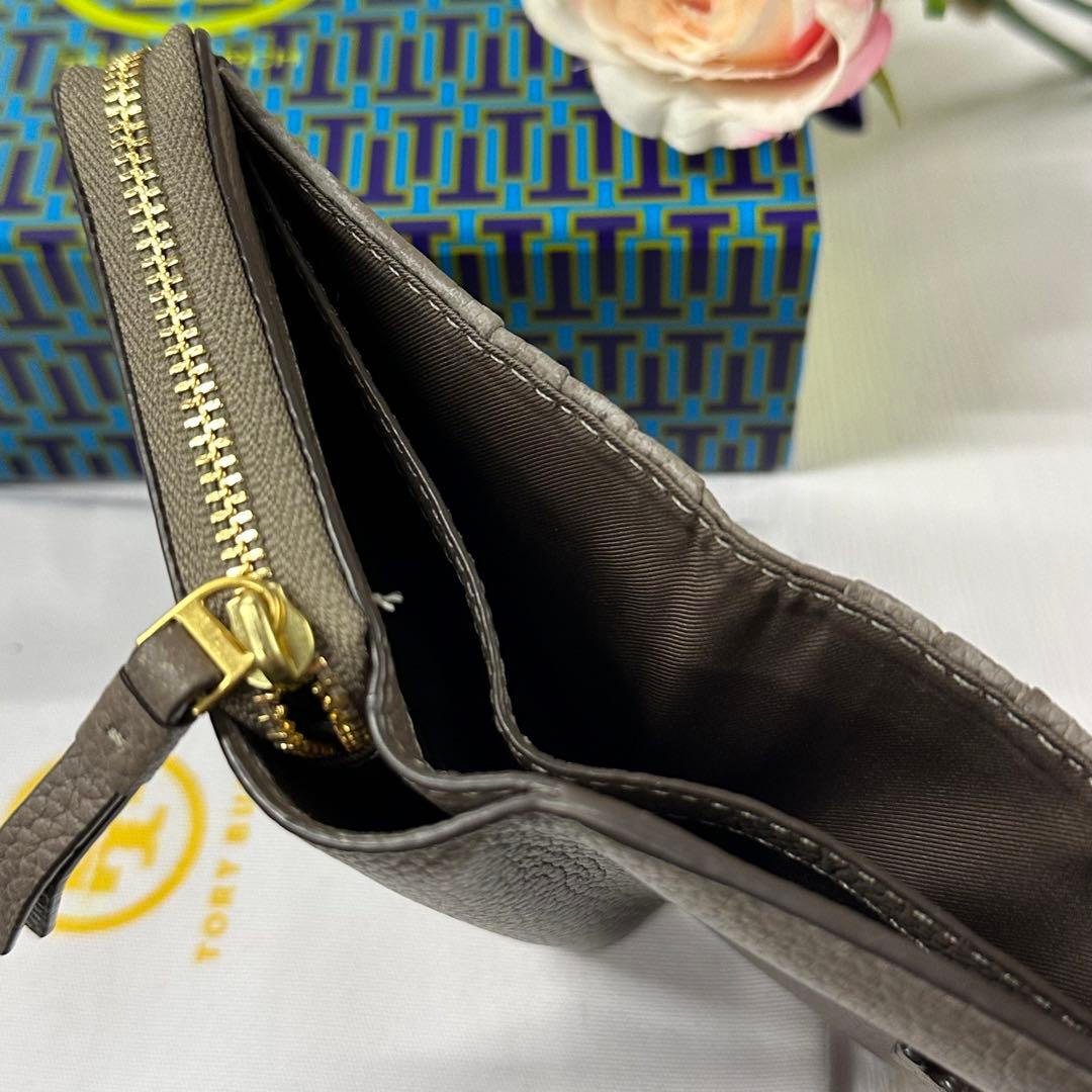 新品同様‼️ 現行　トリーバーチ　TORYBURCH 財布　折り財布　マックグロー