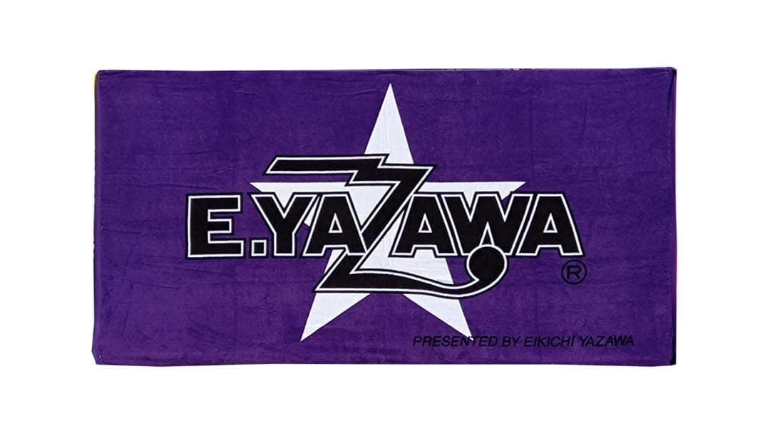 矢沢永吉 SBT スペシャルビーチタオル 12 (ロゴハート)黒白赤