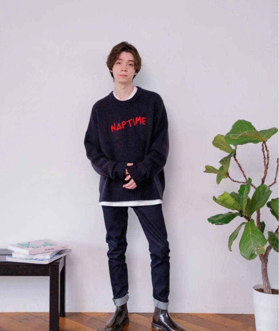 ナップタイム naptime. Nissy 西島隆弘 ニット プルオーバー - メルカリ