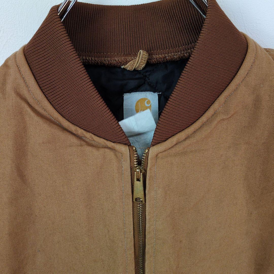 G1【US輸入】Carhartt　ベストジャケット【メンズ3XL相当】ベージュ