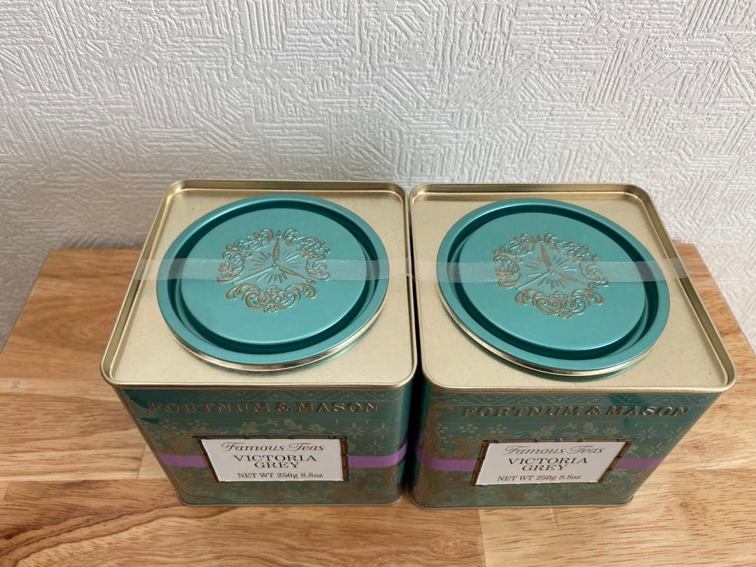 フォートナム&メイソンヴィクトリアグレイ紅茶250g 2缶
