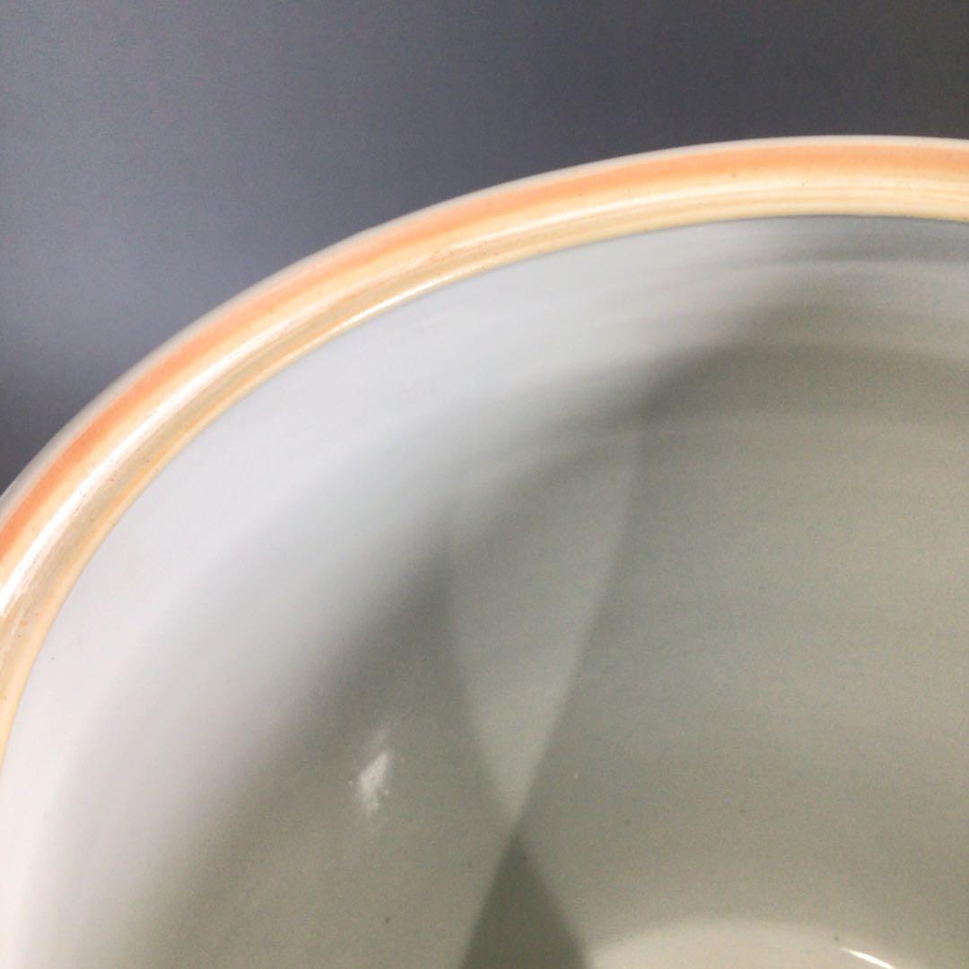 P625 水指 『膳所焼』『淡海ぜぜ 陽炎園造』『染付雲堂文』