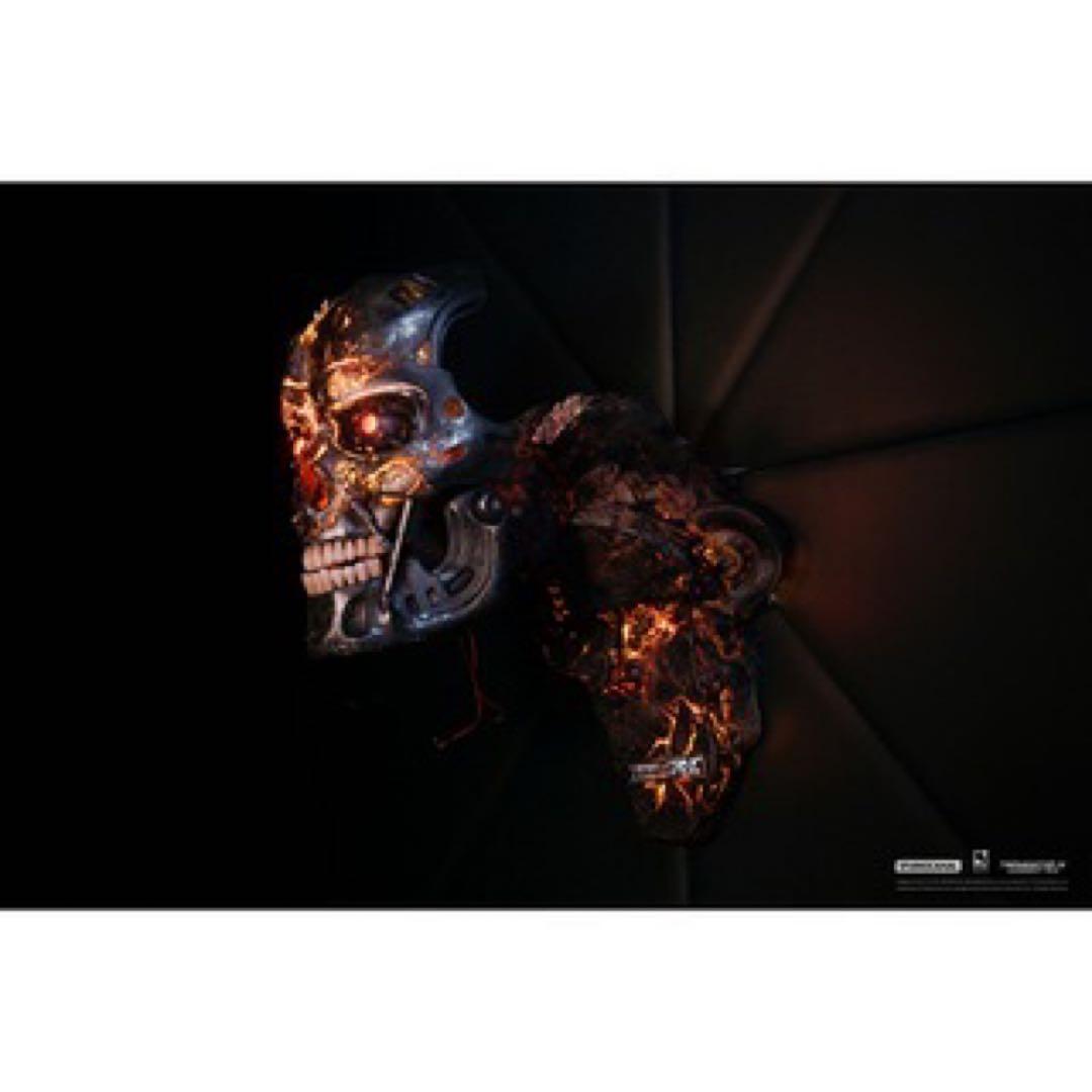 ターミネーター2 T-800 エンドスケルトン アートマスク バトルダメージ