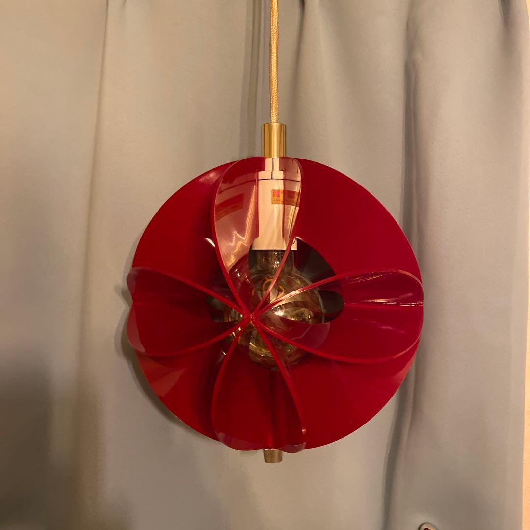 レトロポップ 70年代 照明 昭和 スペースエイジ 状態良 ペンダント