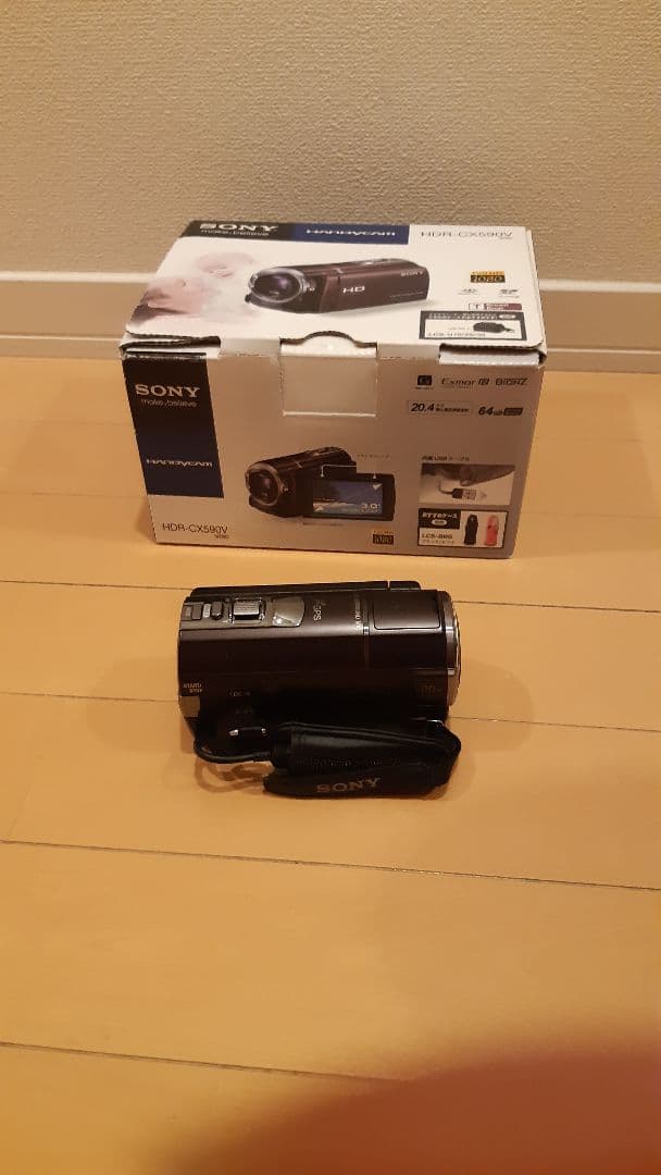 SONY ソニー デジタルHDビデオカメラレコーダー HDR-CX590V
