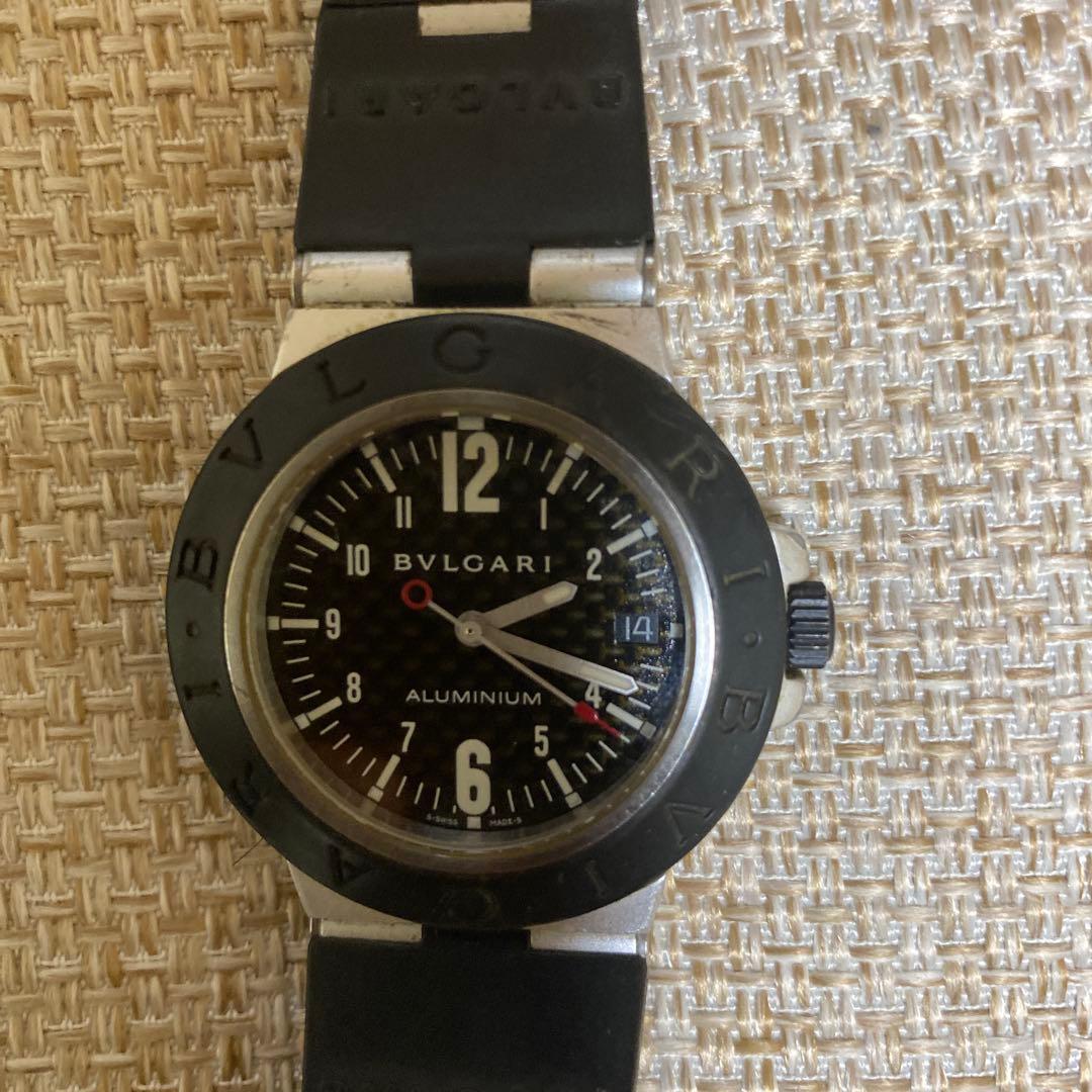 BVLGARI ラバーベルト アナログ時計