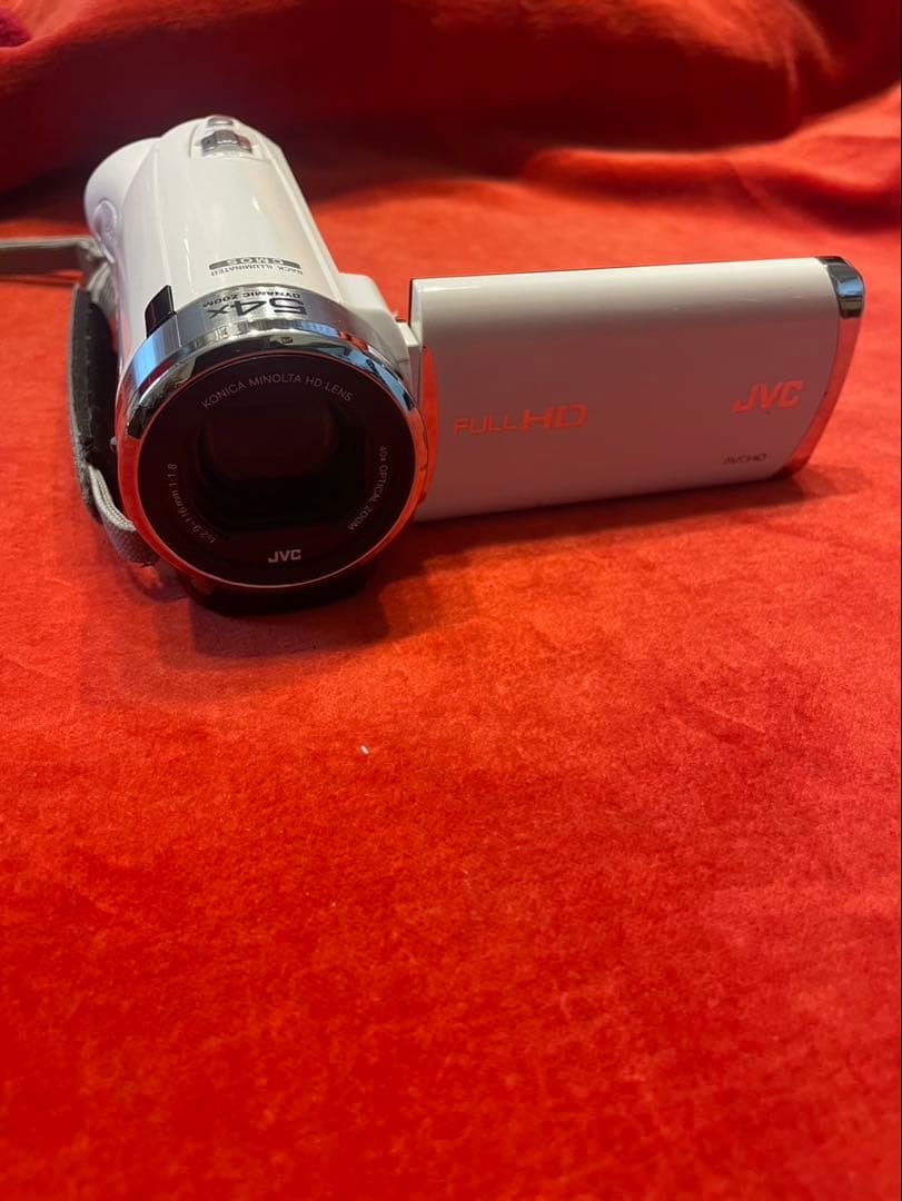 【美品】 JVC ビデオカメラ Everio GZ-E265 ホワイト A2359】 JVC Everio GZ-E265-W ホワイト エブリオ - メルカリ