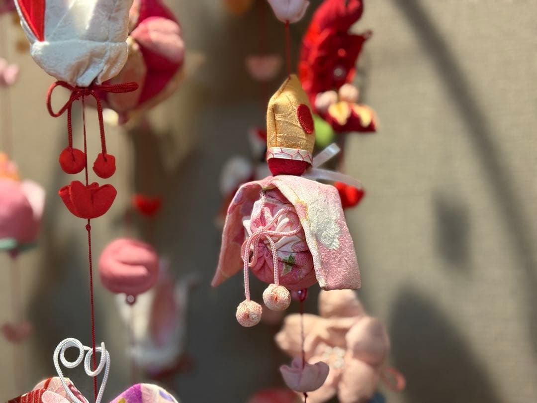 R・オーダー追加分作成中。豪華つるし雛No.177・ひな祭り・桃の節句