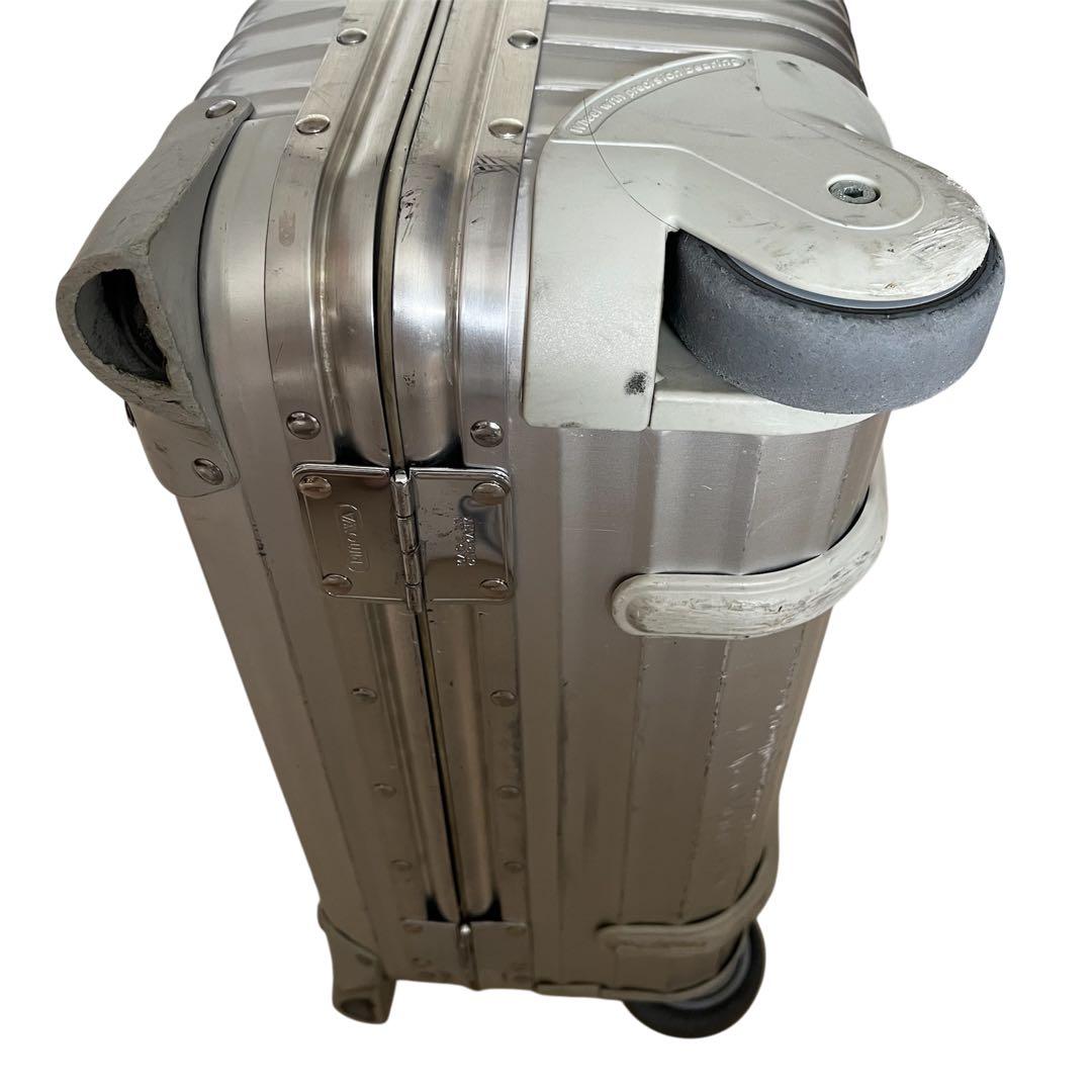 ☆中古☆RIMOWA☆リモワ☆TOPAS☆トパーズ☆23L☆2輪☆青ロゴ☆廃番品