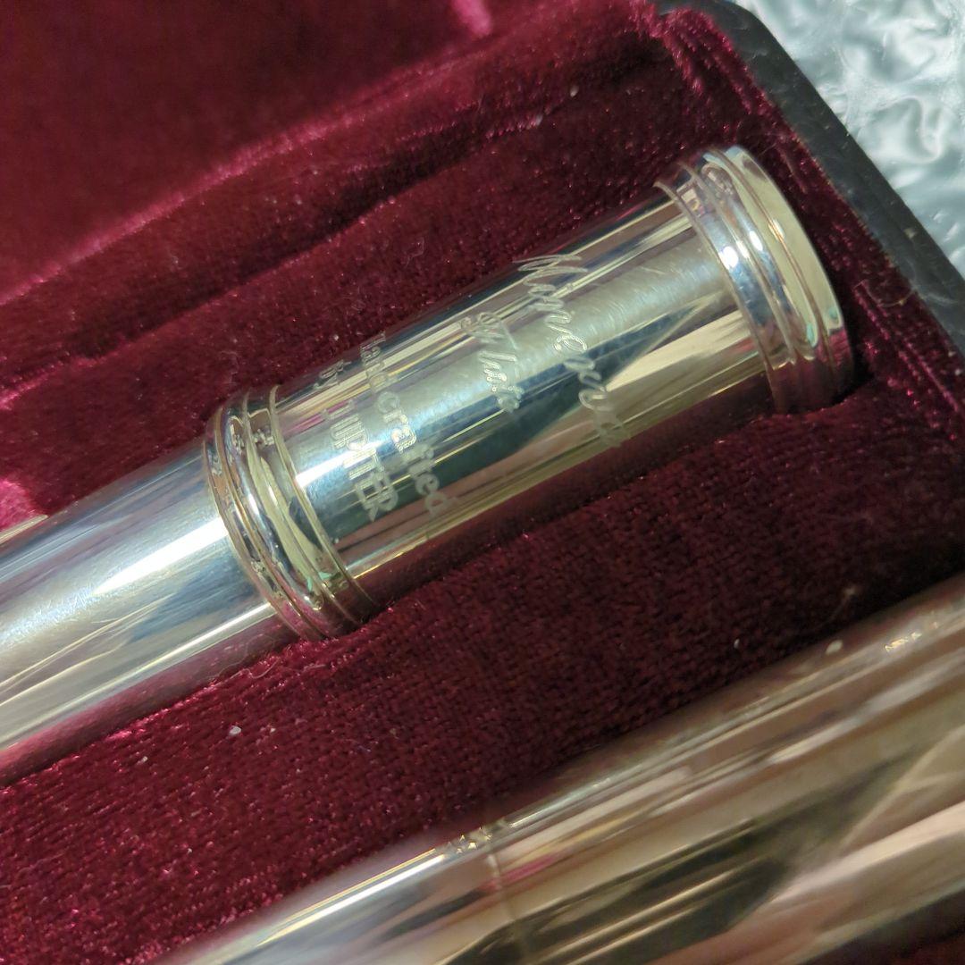 Minerva JFL-511EⅡ フルート 本体 ケース・バッグ・掃除棒付き