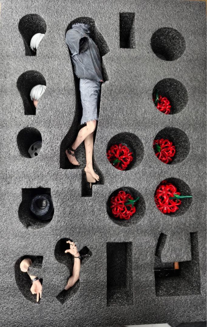 東京喰種トーキョーグール 金木研 フィギュア 塗装済み完成品 ガレージキット