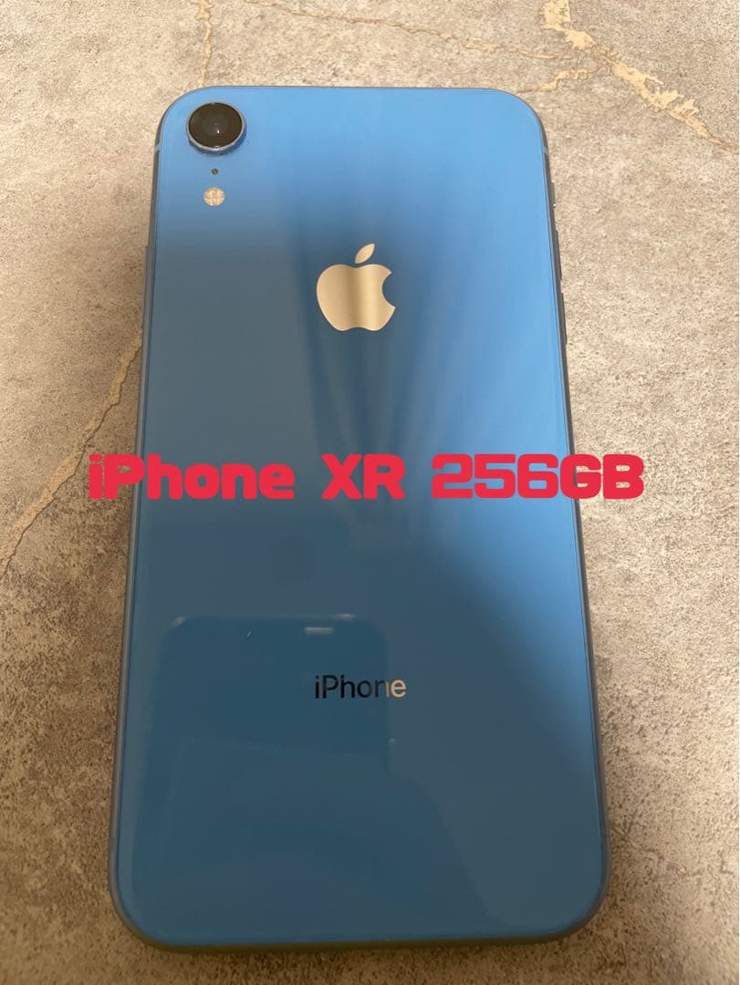 iPhone XR blue 256GB