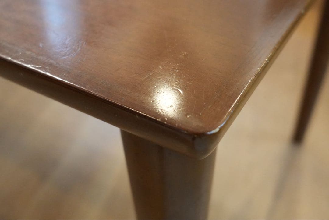 リ*エ様 カリモク60 ダイニングテーブル130cm ウォールナット