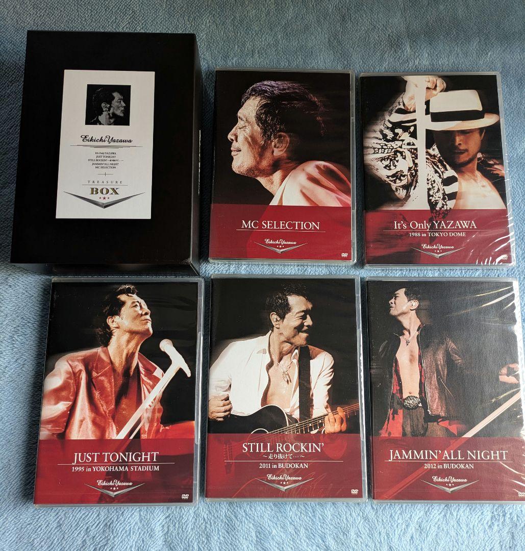 矢沢永吉 TREASURE BOX DVD 5枚セット