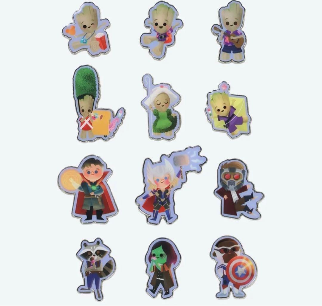 ディズニー　ピンバッジ イッツ・ア・スモールワールド with グルート