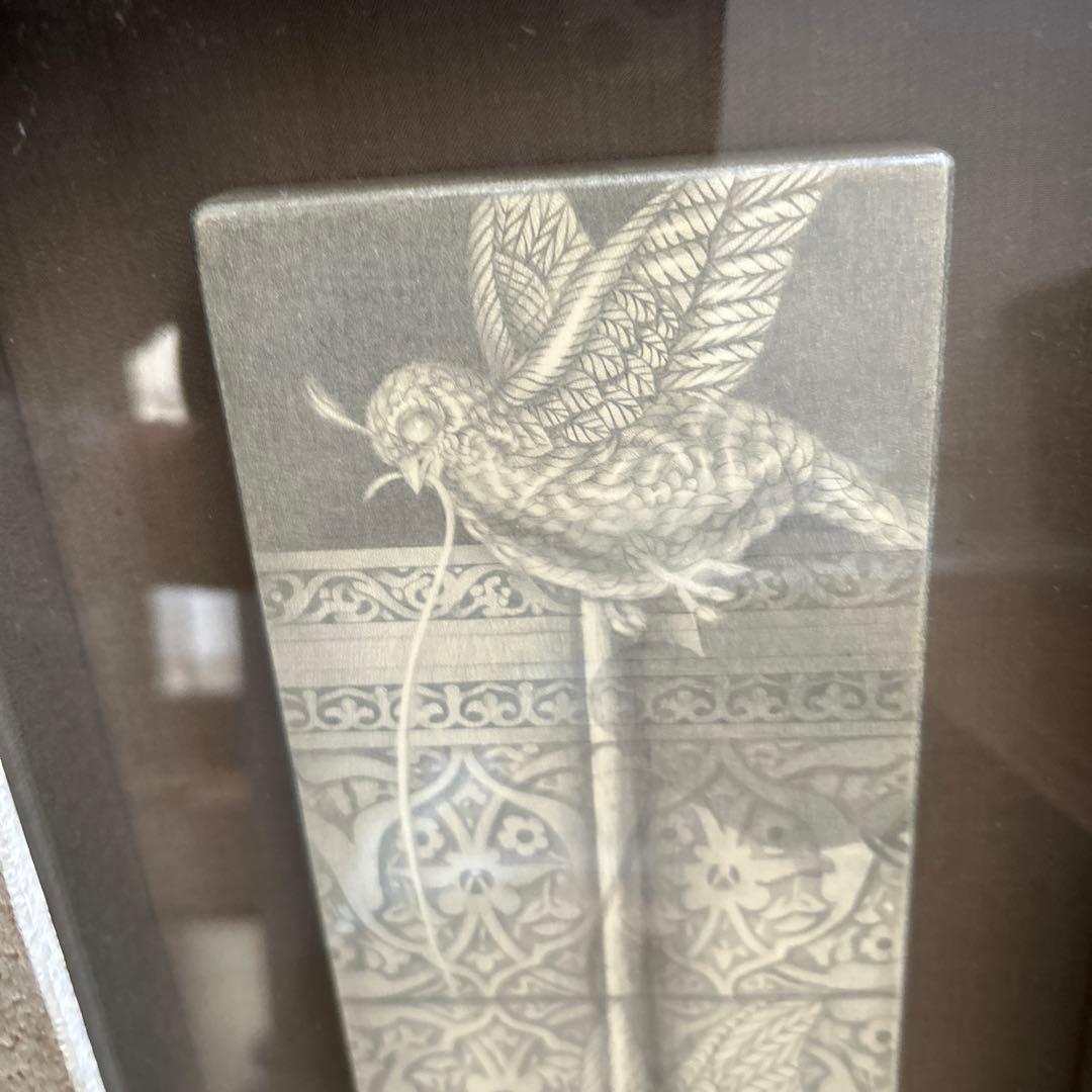 シルバーポイント　銀筆画