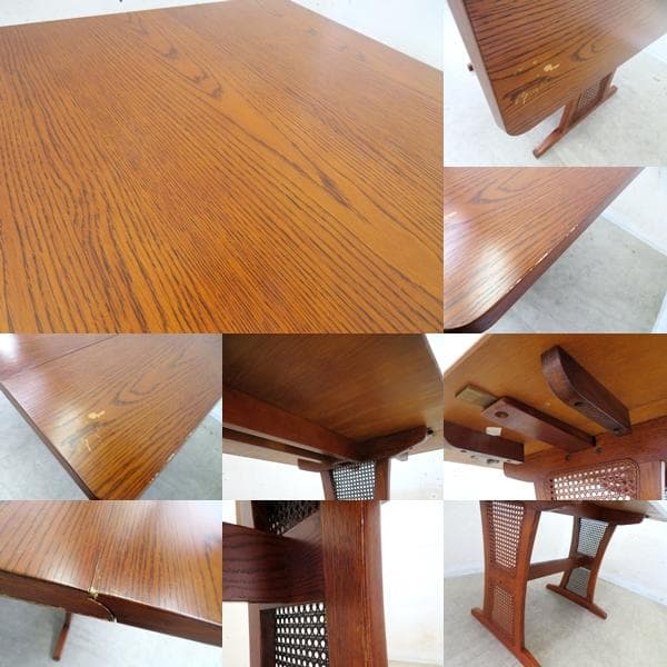 三越家具■ブルージュ■バタフライテーブル/伸長式/ダイニングテーブル■オーク材