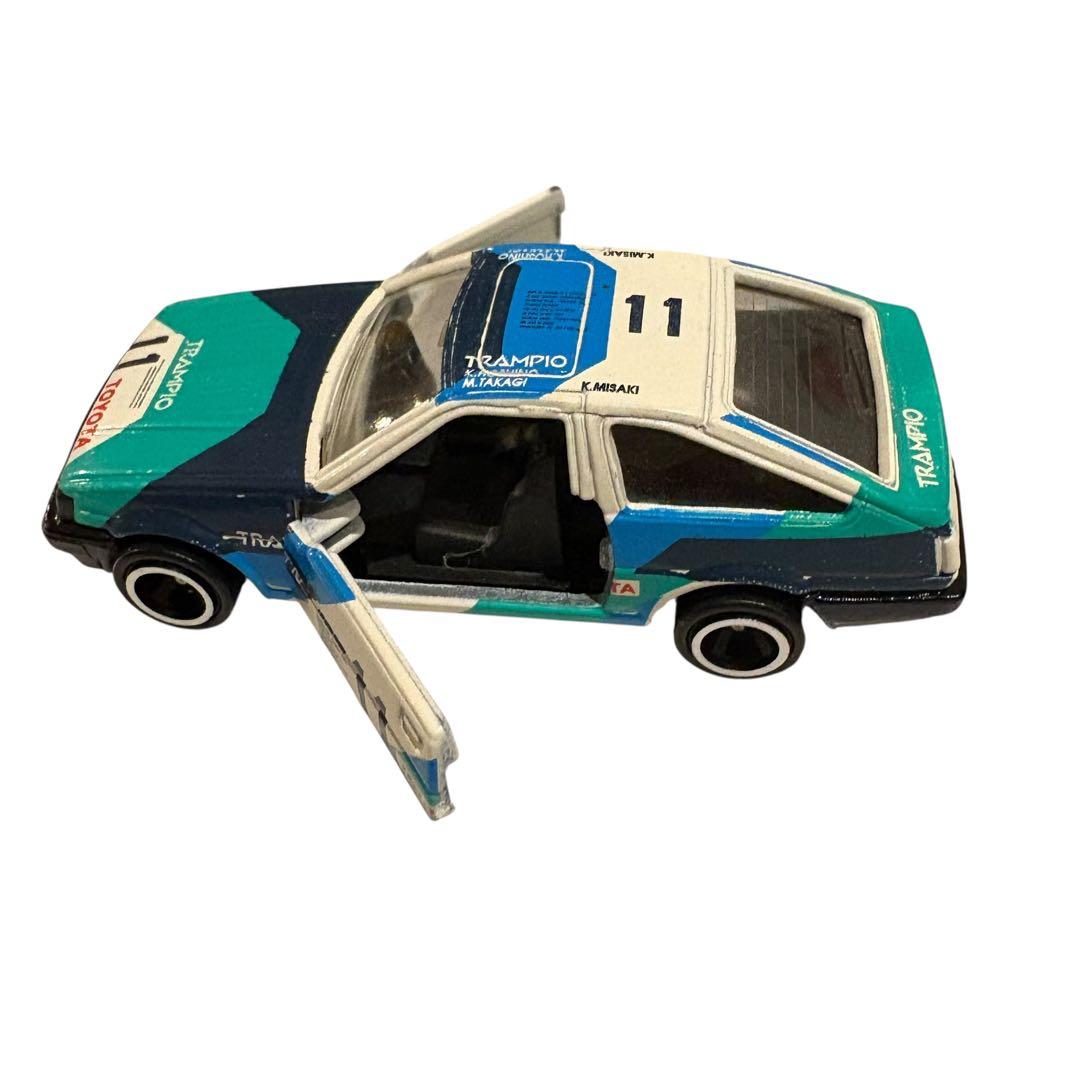 絶版　アイアイアド特注　トミカ AE86レビン ADVAN&TRAMPIO